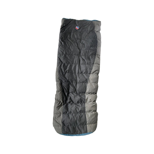 Big Agnes Yampa 40F Sleeping Bag Grey Regular USED